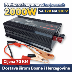 Pretvarač napona/Inverter 2000W